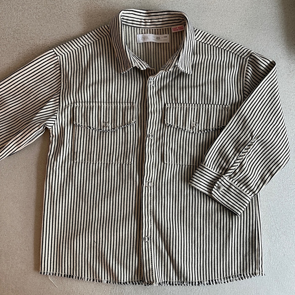 Zara Boys Button Up 4T
